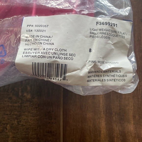 Avon Lightweight Girly Flat Shoes Pink size 8 NWOT - Picture 11 of 11